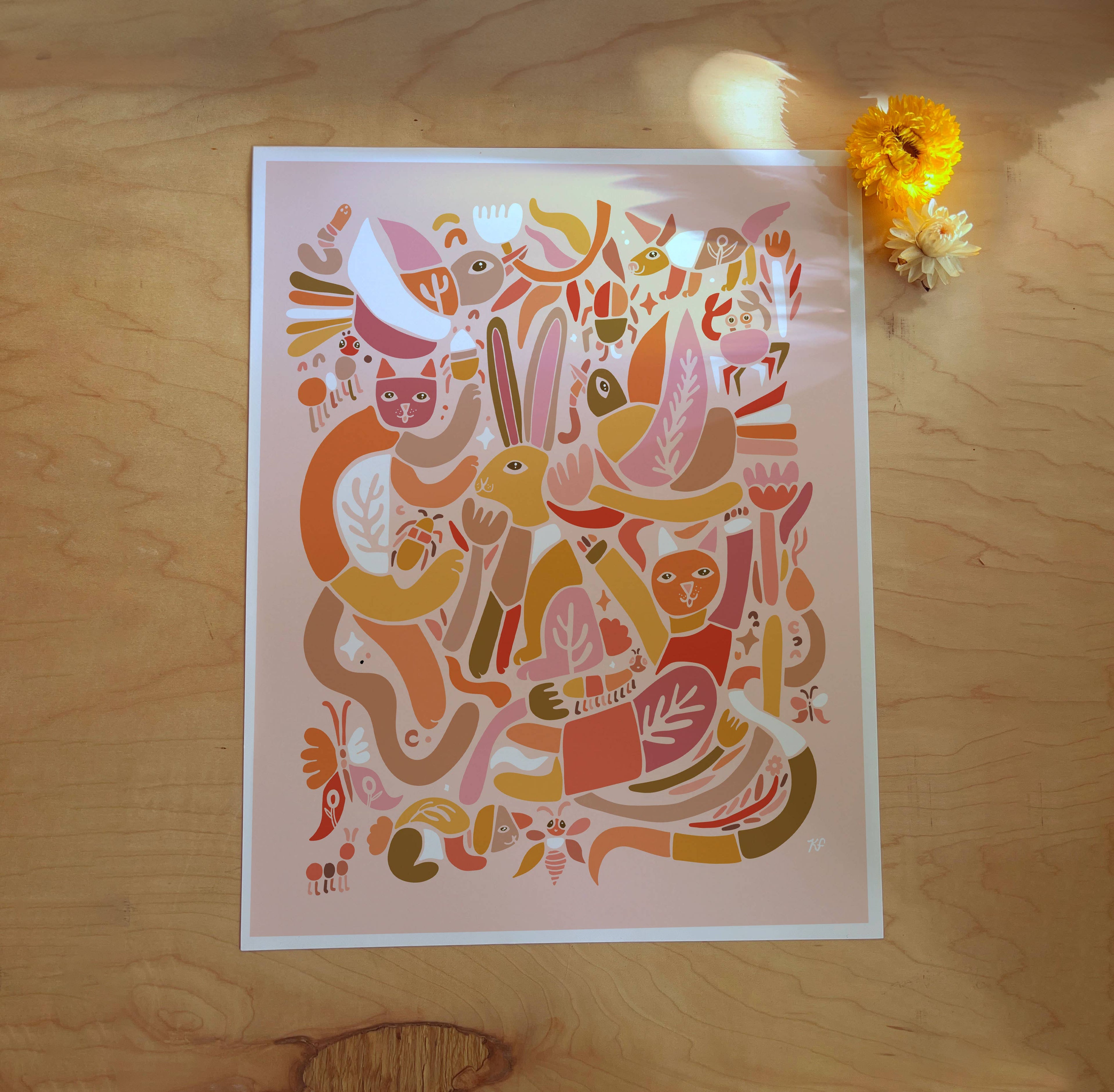 "Little Guys" Art Print