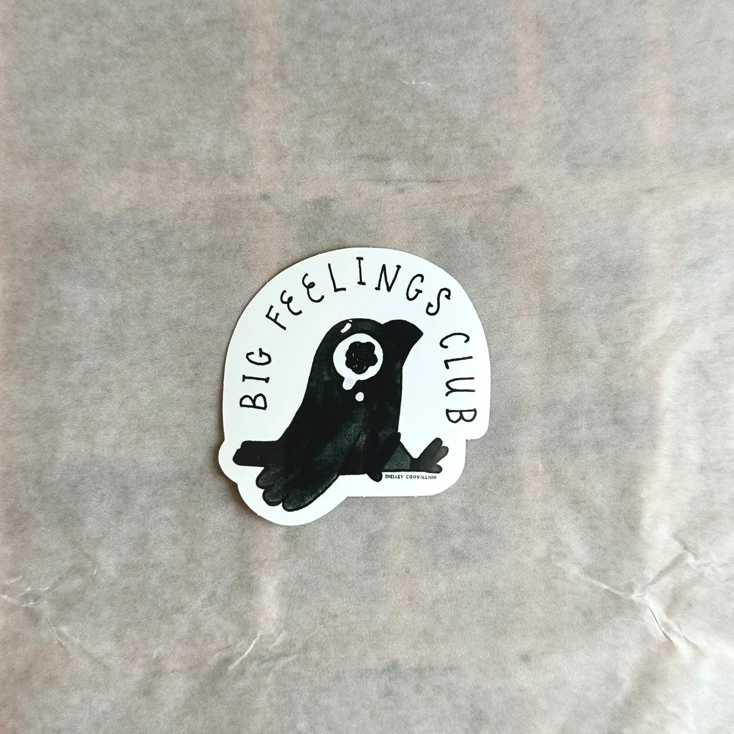Big Feelings Club - Stay Soft - sticker