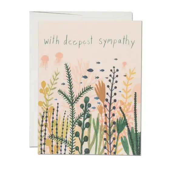 Underwater Sympathy greeting card