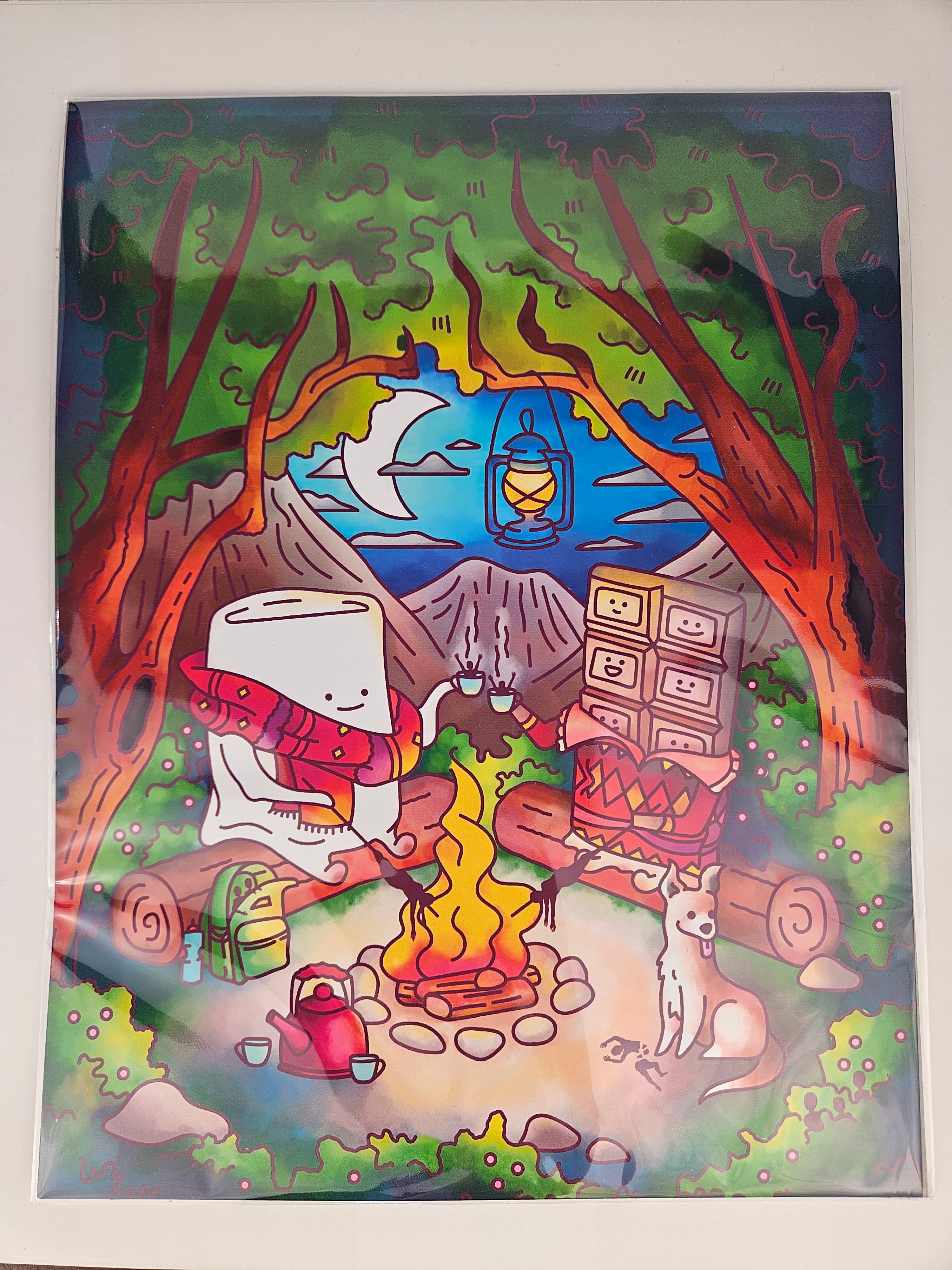 Reverse Smore's Print