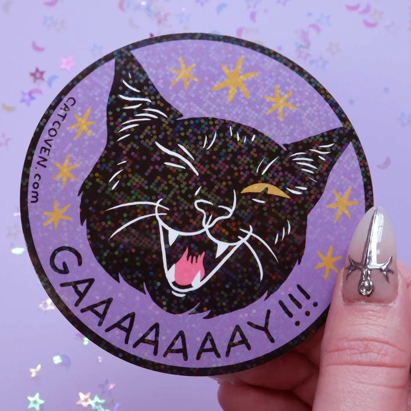 GAAAAAAAY!!! - Glitter Sticker