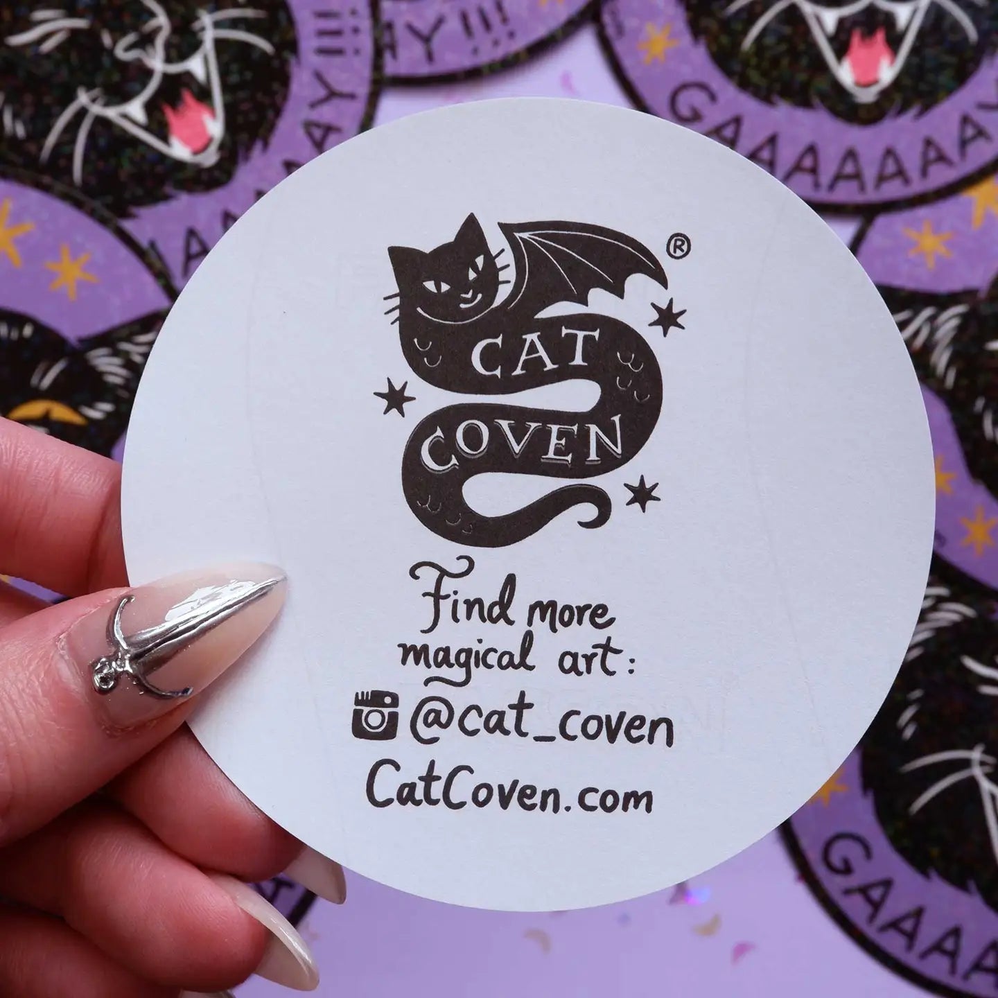 GAAAAAAAY!!! - Glitter Sticker