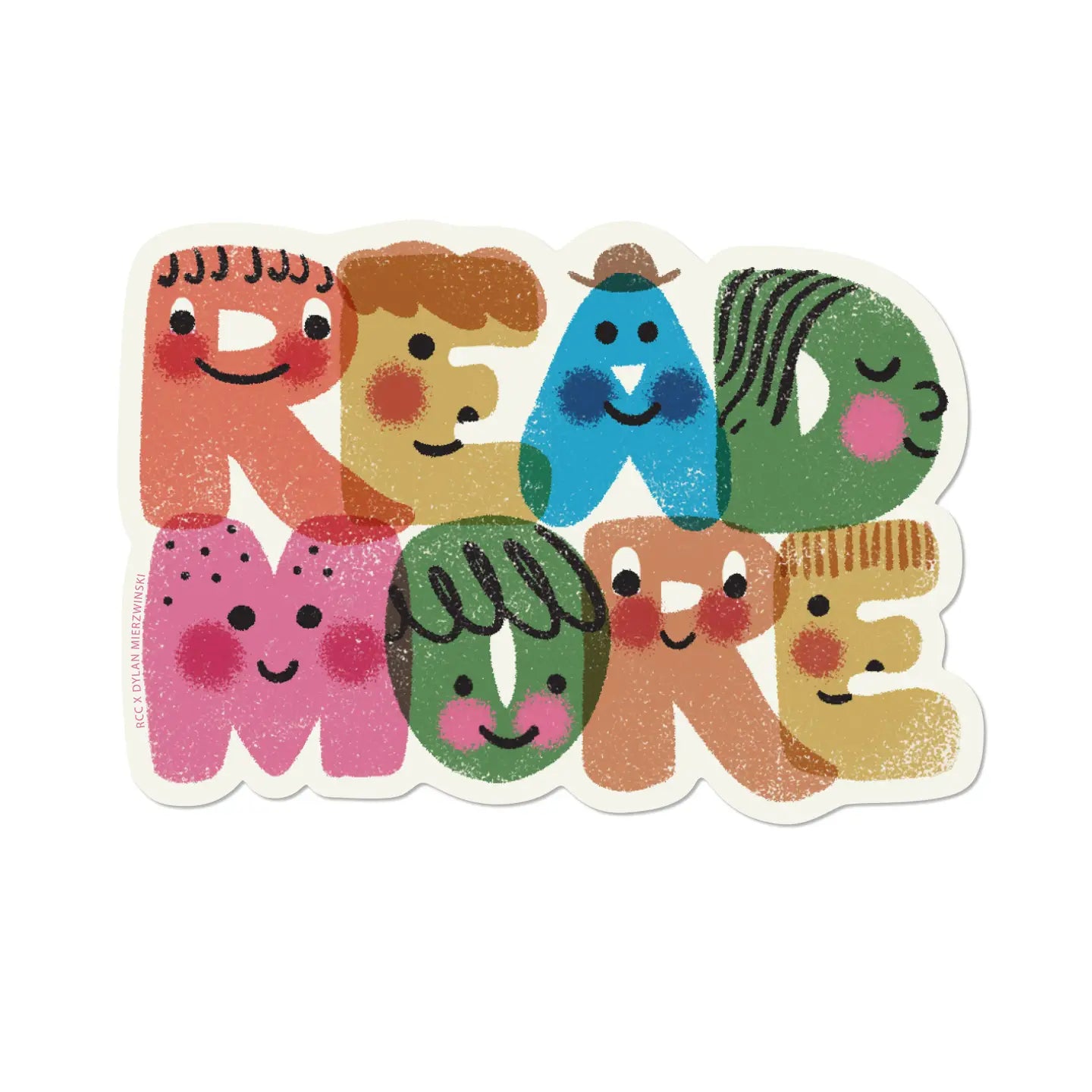 Read More sticker: Single
