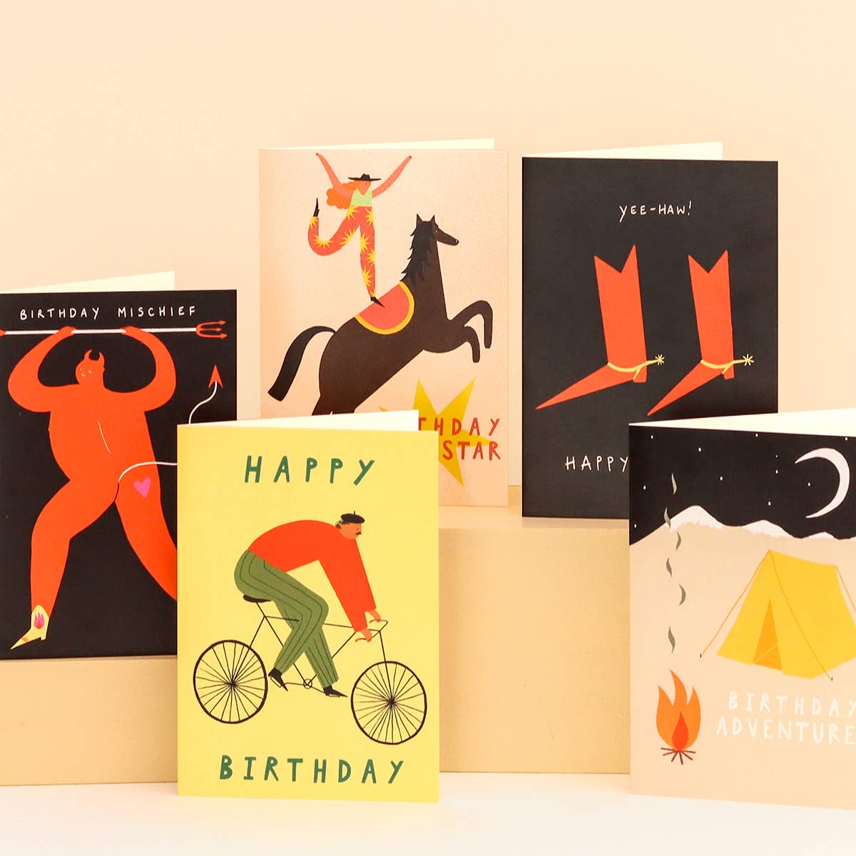 Mischief Birthday Card | Cheeky Card | Naughty Birthday | A6