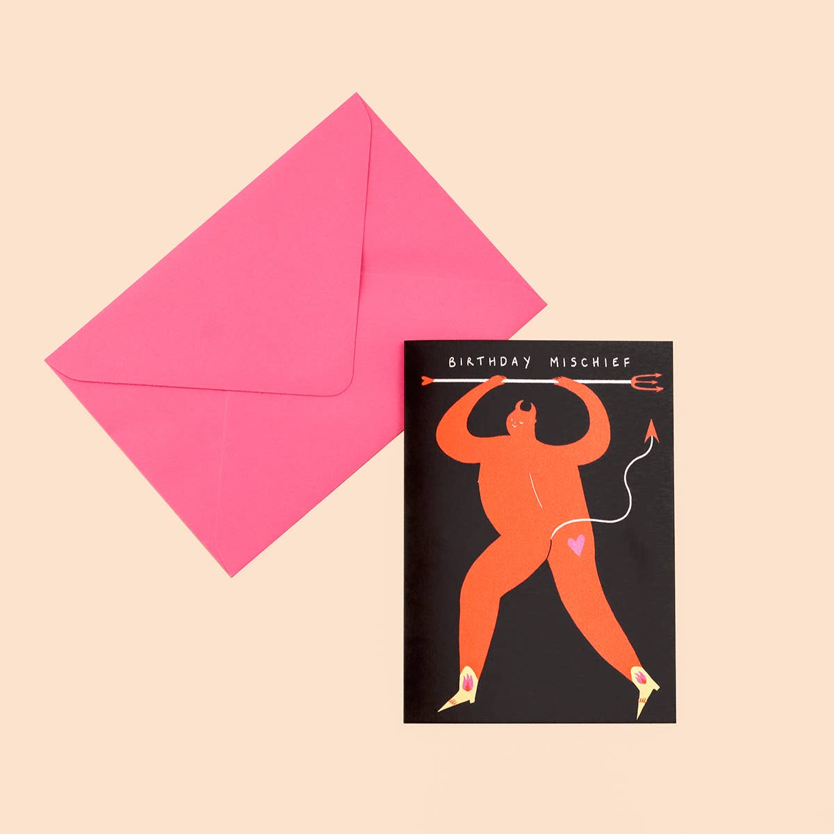Mischief Birthday Card | Cheeky Card | Naughty Birthday | A6