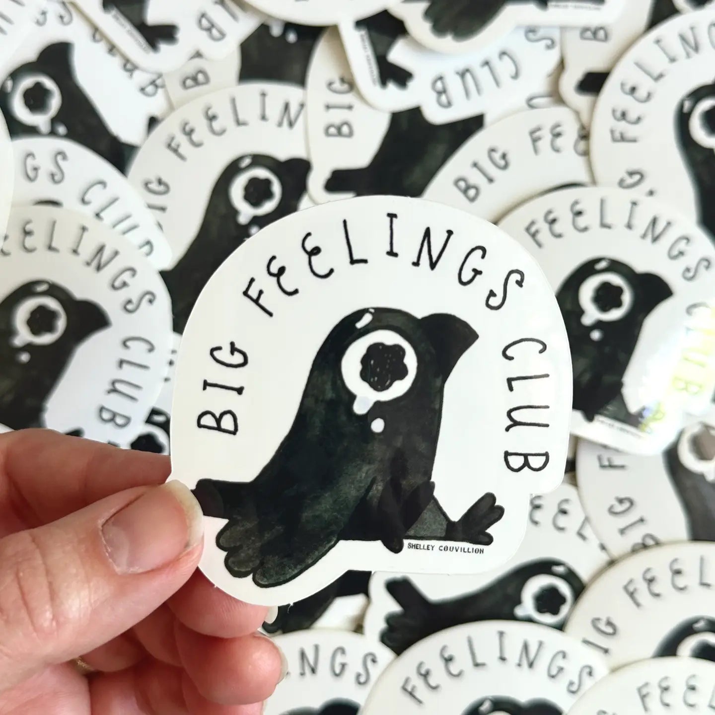 Big Feelings Club - Stay Soft - sticker