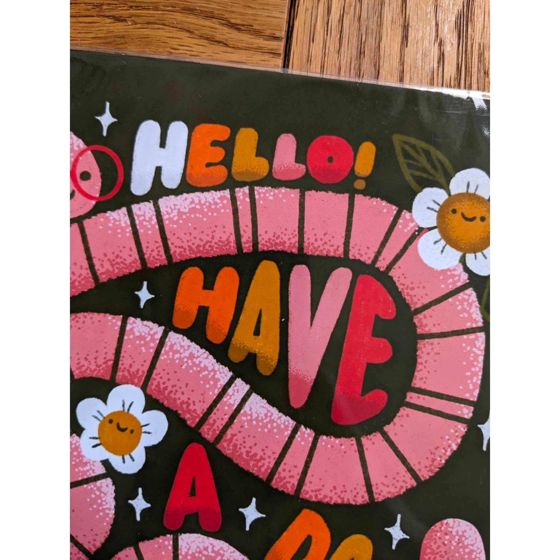 Square Art Print | Have a Nice Day Cute Wall Art
