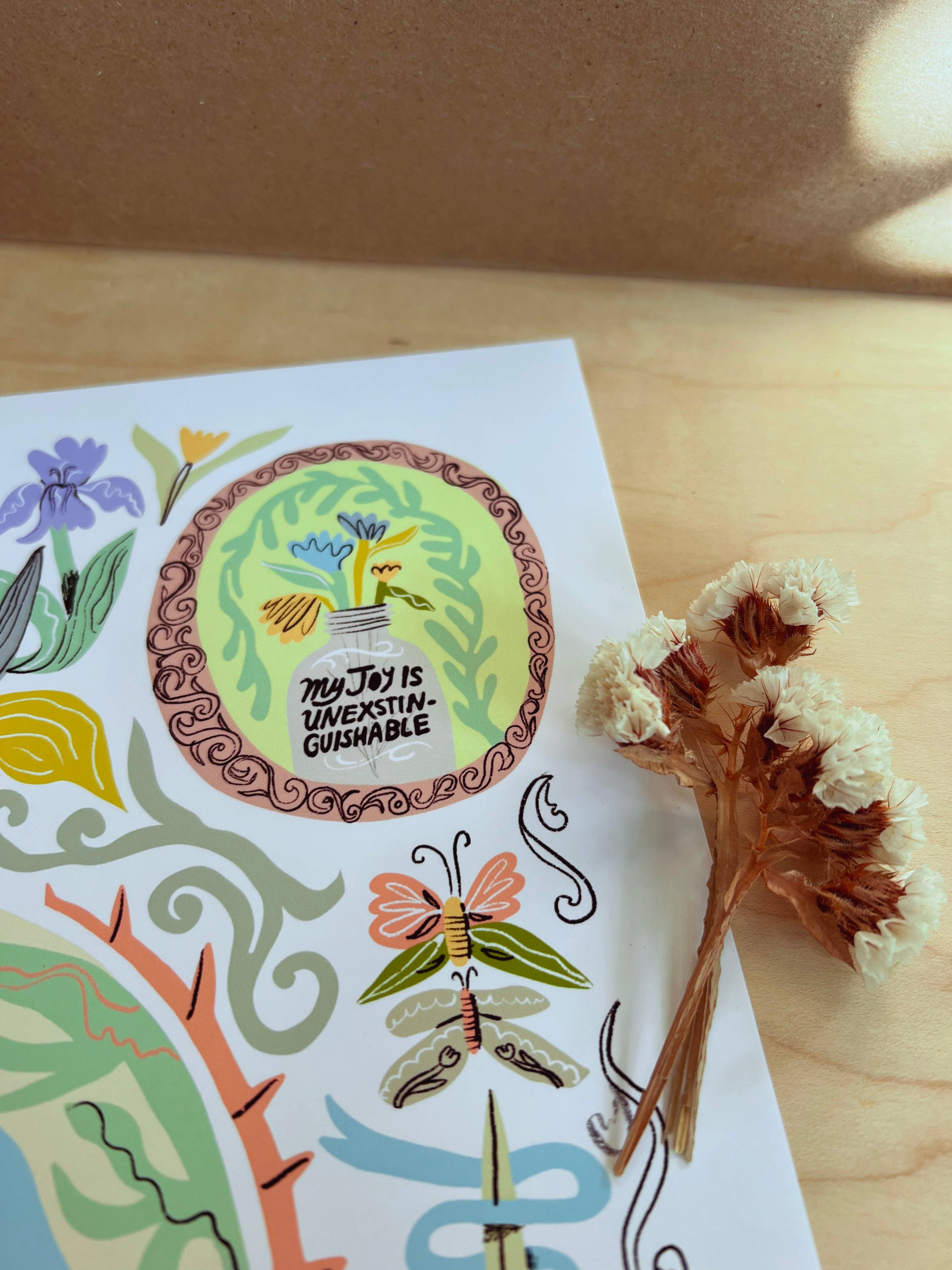 "Flourish" Art Print