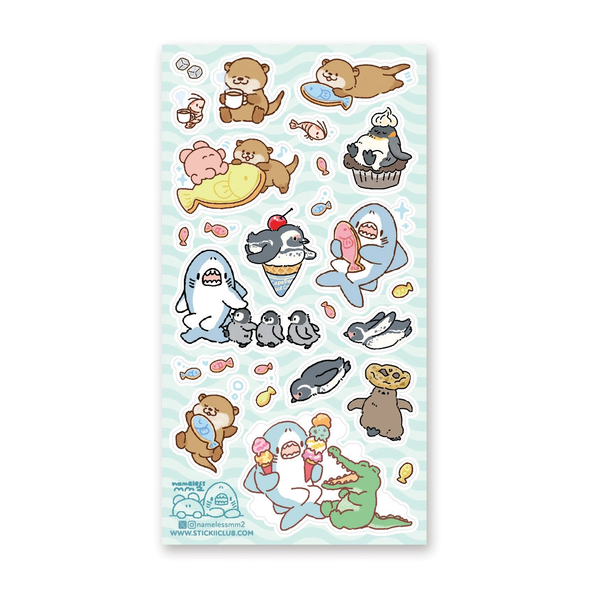Sweet Seas Sticker Sheet