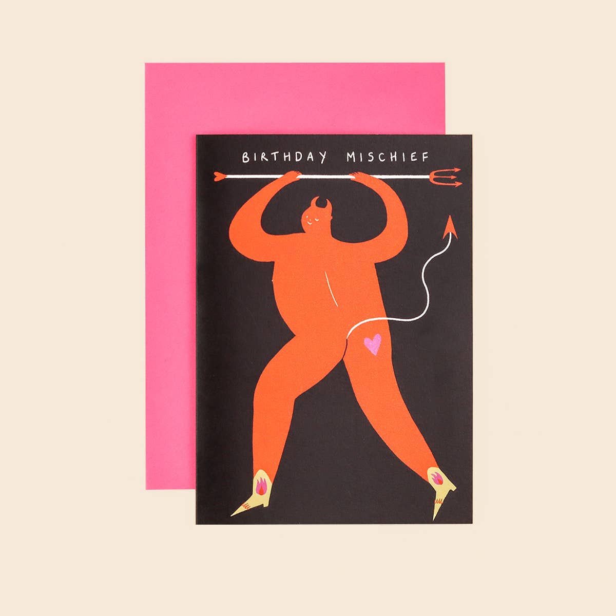Mischief Birthday Card | Cheeky Card | Naughty Birthday | A6
