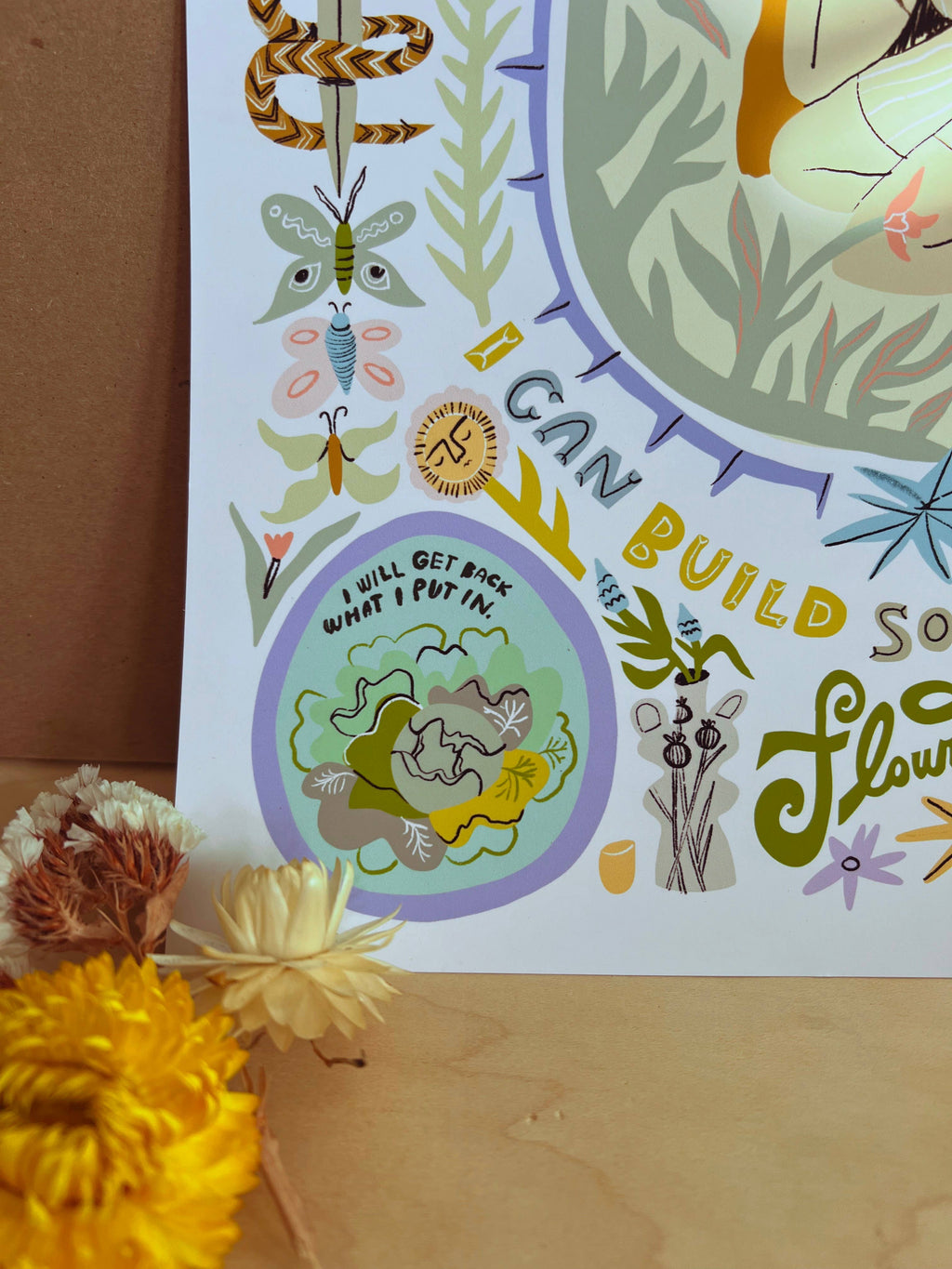 "Flourish" Art Print