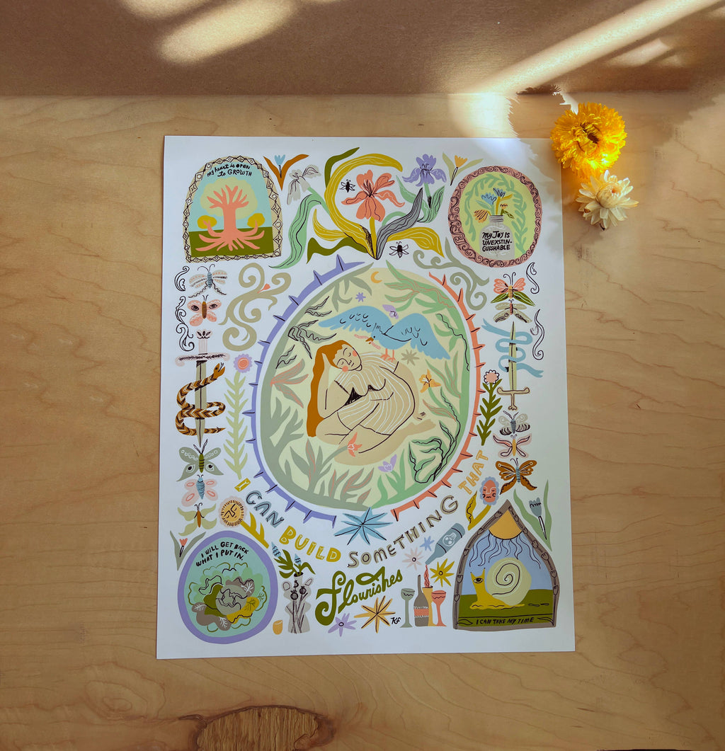 "Flourish" Art Print