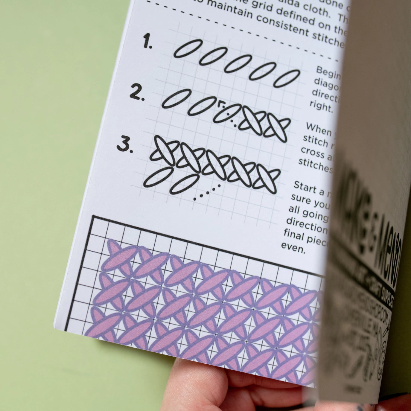 'Embroidery + Cross Stitch Basics Guide' Zine