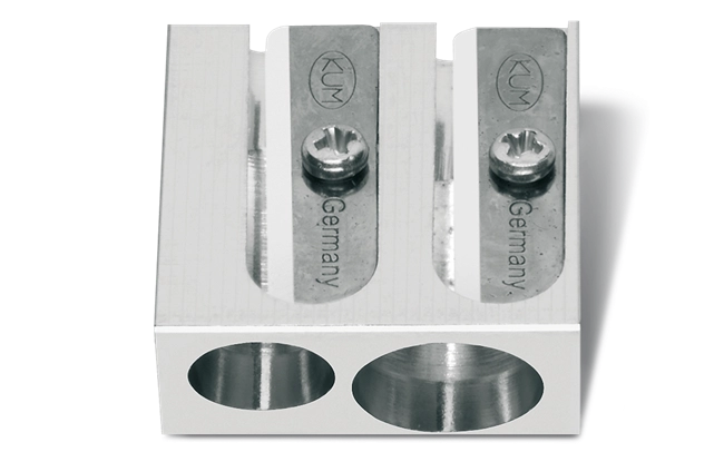 Double PENCIL SHARPENER in Magnesium