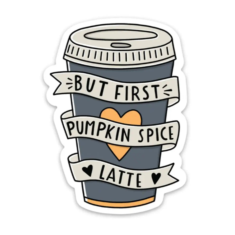 Pumpkin spice latte - Limited Fall edition sticker