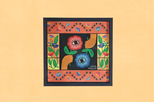 Frading Flores, 8"x8" digital print