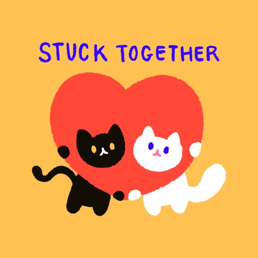 Stuck Together Card
