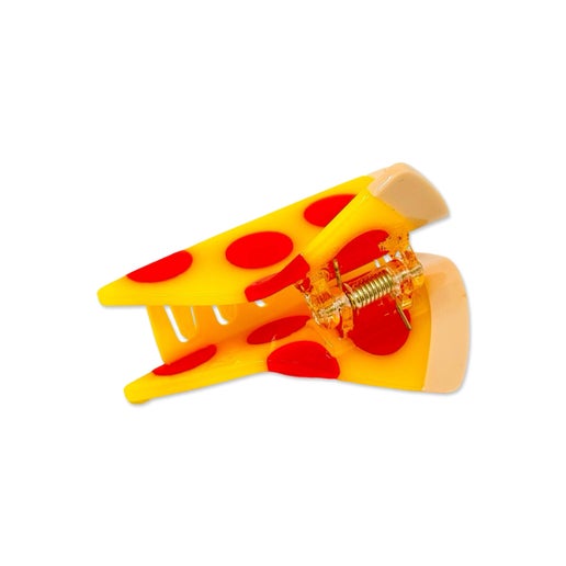 Midi Pizza Hair Claw Clip