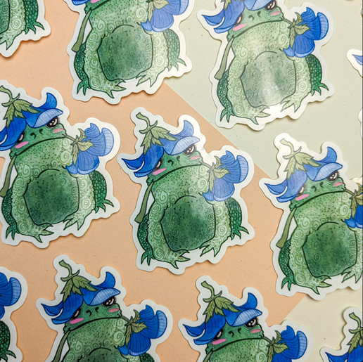 Frog Sticker