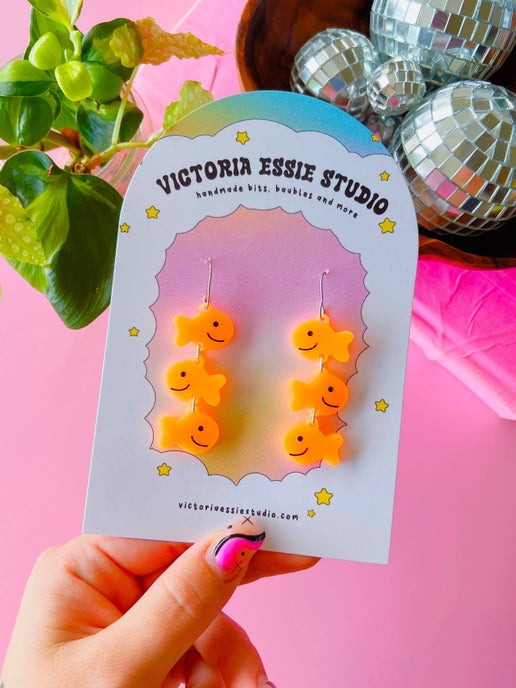 Goldfish Earrings