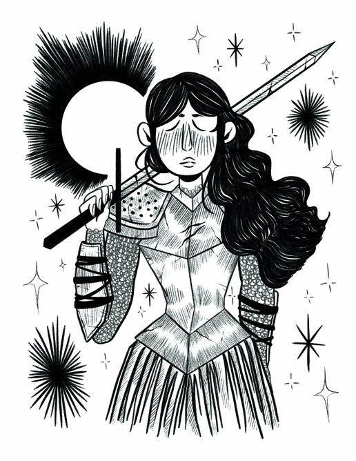 The warrior print