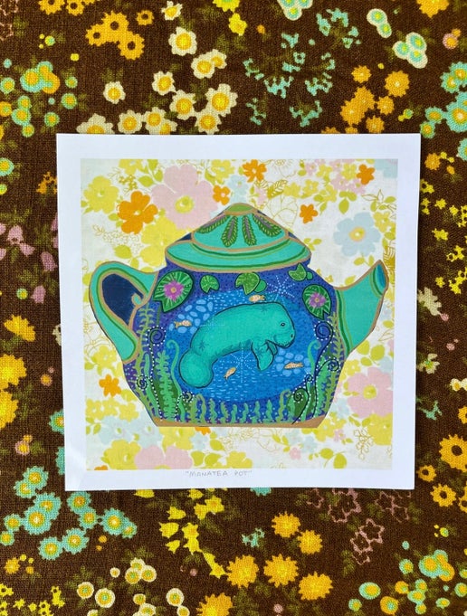 Manatea print