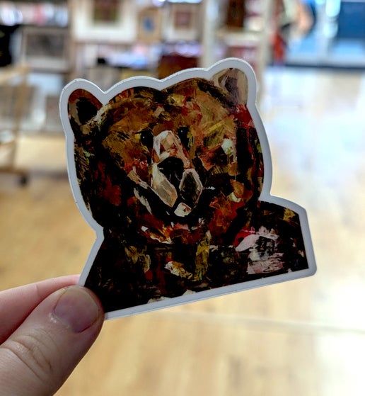 Bear sticker