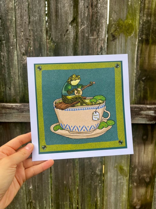 Toad Tea Print