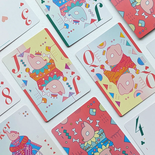 Pampered Pupper Playing Cards